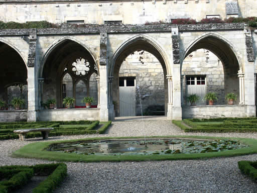 The Cloisters at Abbaye de Royaumont